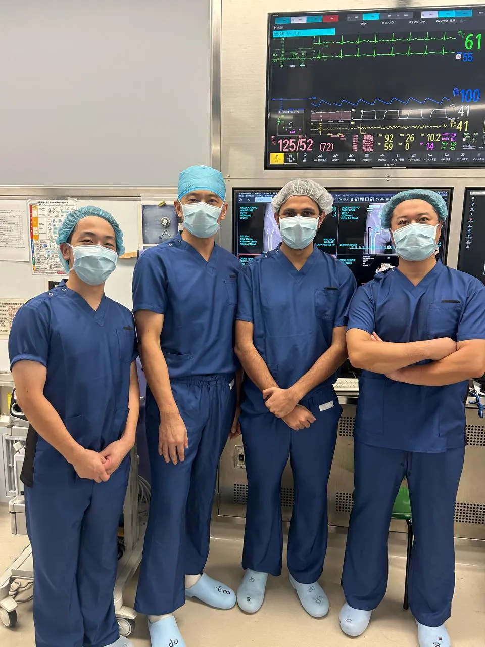 Orthopaedic department team at Shiga University of Medical Science, Japan